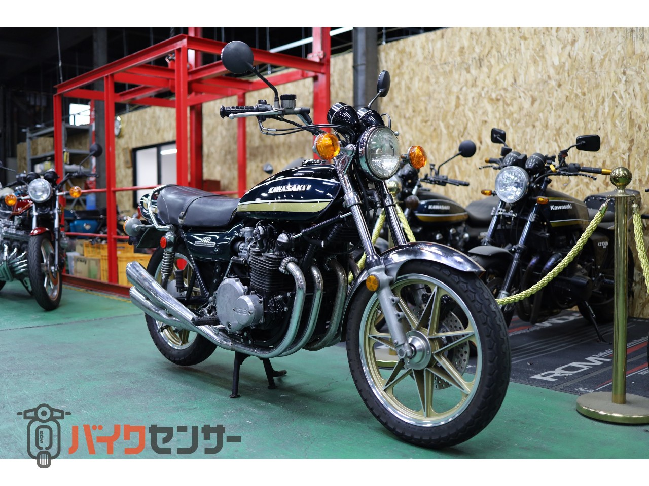 カワサキ 750RS（ZⅡ） 昭和50年4月登録 青玉純正ペイント ノンレス