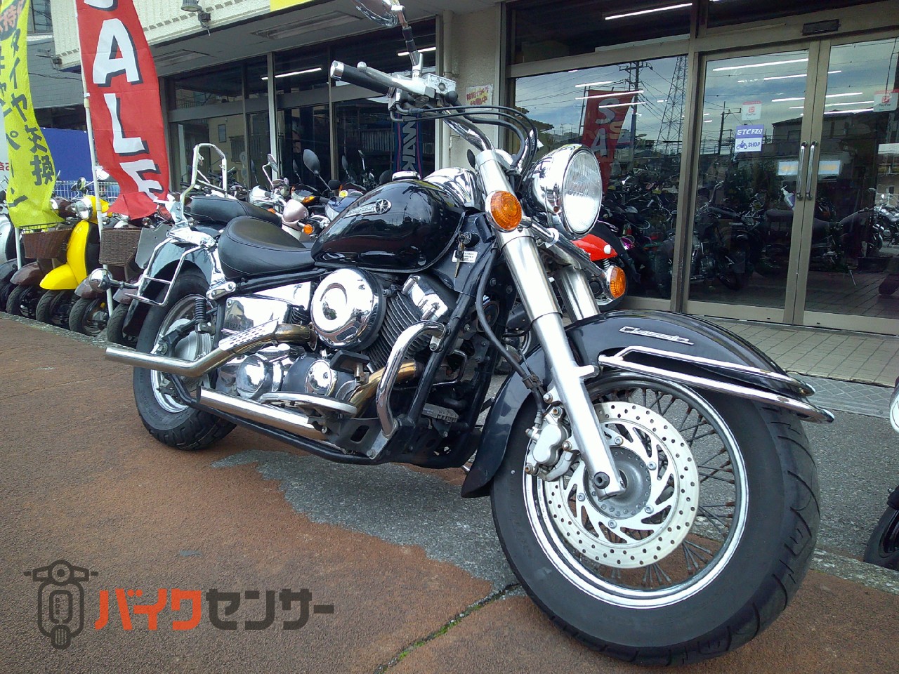 ヤマハ 【動画有り】ドラッグスター400クラシック VH01J スラッシュ