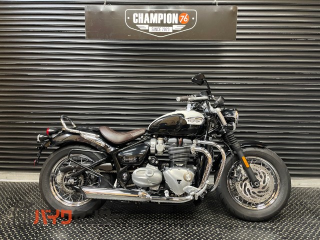 ボンネビルスピードマスター　エンジンガード　グラブバー　ＯＰミラー　サイドバッグサポート　ＥＴＣ２．０