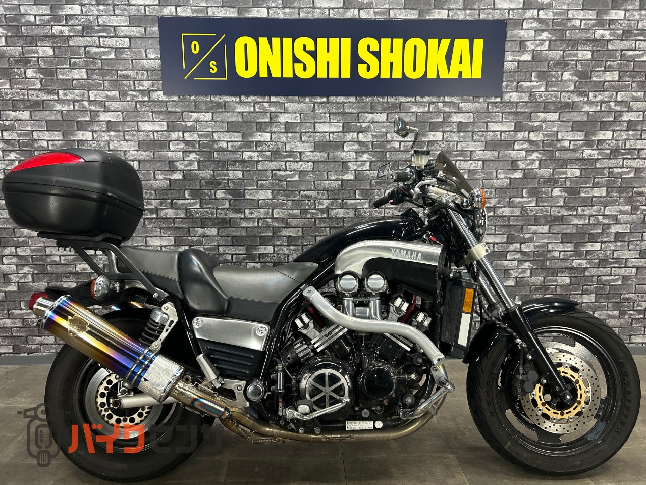 ヤマハ VMAX 1200 ワイバーンマフラー サブフレーム エンジンガード