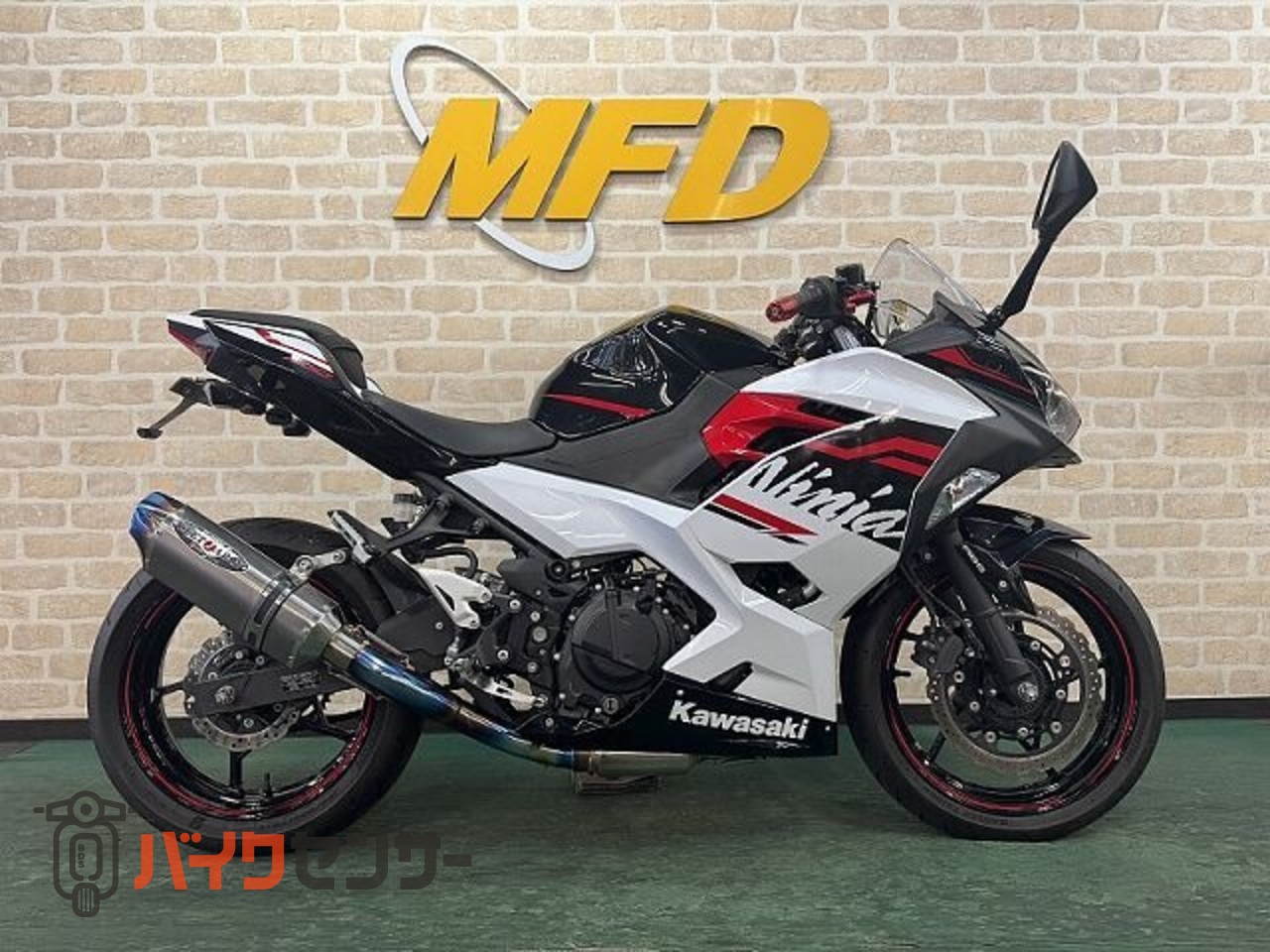 カワサキ NINJA400 BEETマフラー マルチバー ETC付 B580185| BDSバイク