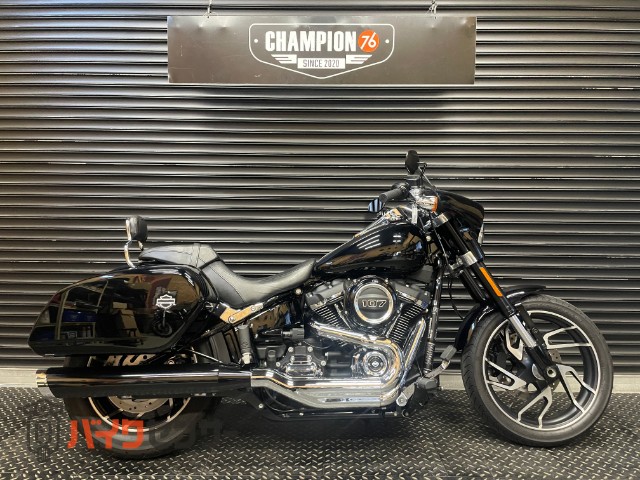 FLSB ソフテイルスポーツグライド　純正ＯＰデタッチャブルシーシーバー　ノーマル車　サイドスタンドエクステンション