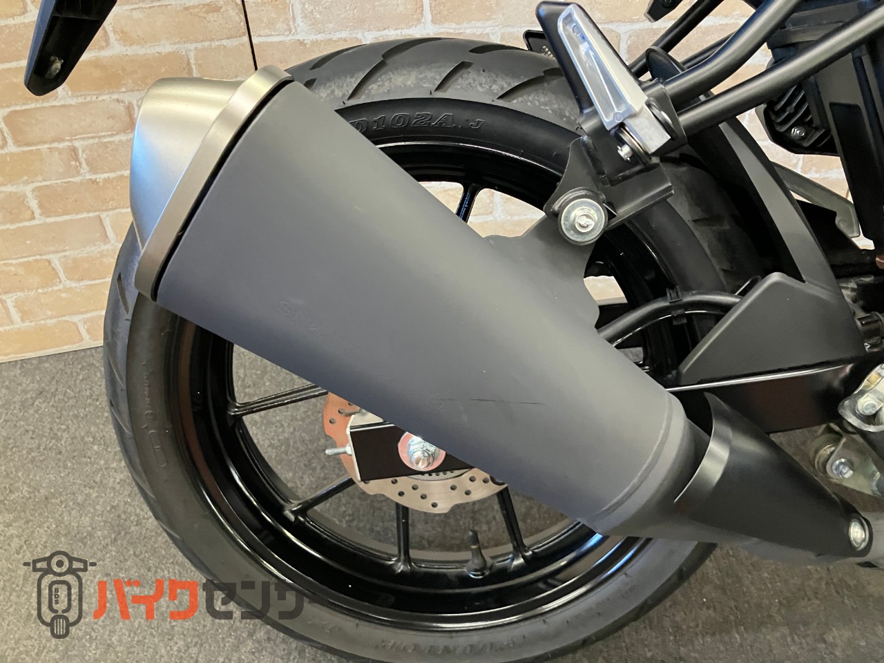 GSX-R125ステップバックプレート　マルチバー ワンオーナー車_12