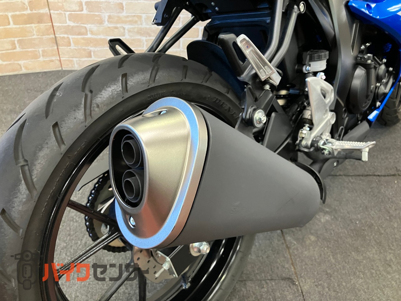 GSX-R125ステップバックプレート　マルチバー ワンオーナー車_16