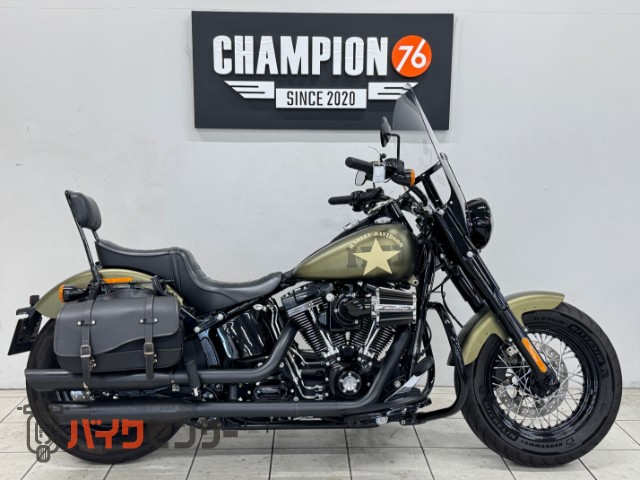 FLSS ソフテイルスリムS エンジンガードカウルサイドバックセキュリティノーマルマフラーエアクリーナーＵＳＢシーシーバーＥＴＣ