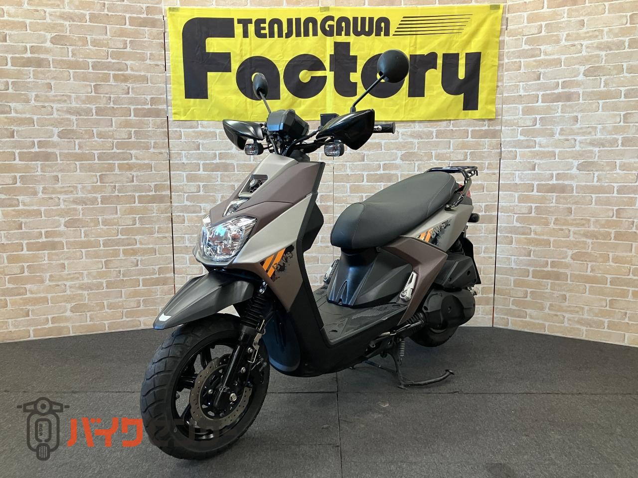 BW'S125 マットチタンカラー　KNレイダウンキット装着_3