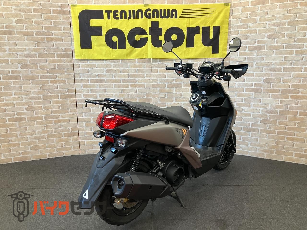 BW'S125 マットチタンカラー　KNレイダウンキット装着_4