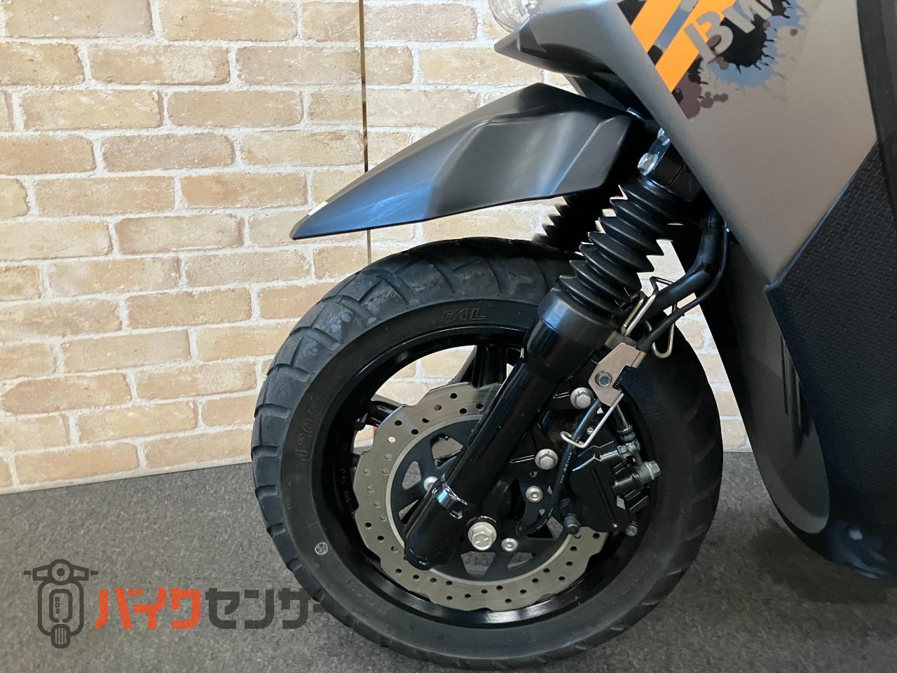 BW'S125 マットチタンカラー　KNレイダウンキット装着_13