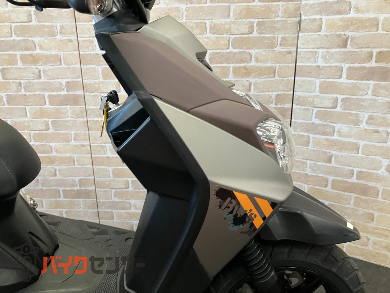 BW'S125 マットチタンカラー　KNレイダウンキット装着_28