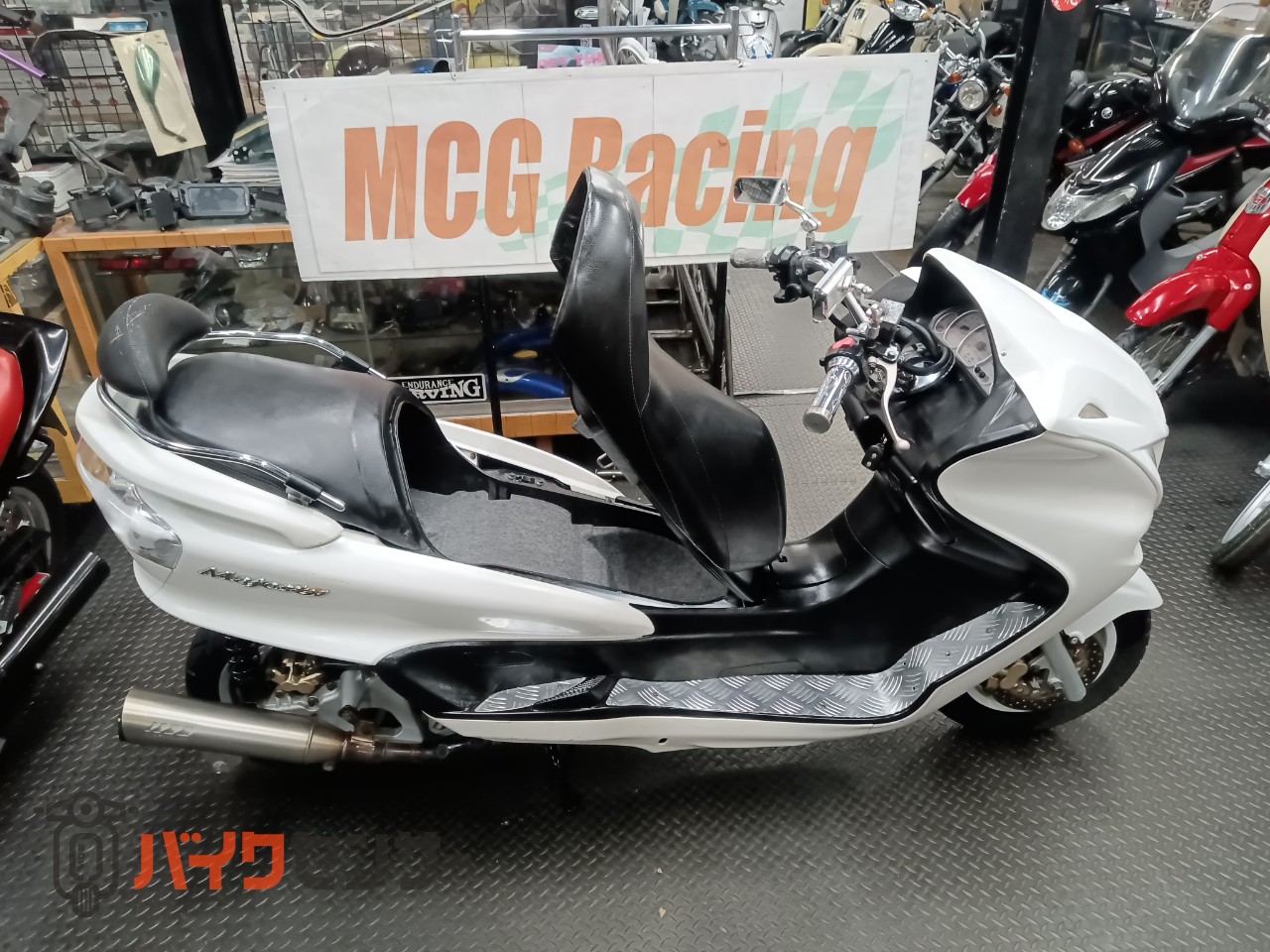 ヤマハ マジェスティ250C フルカスタム スーパートラップマフラー