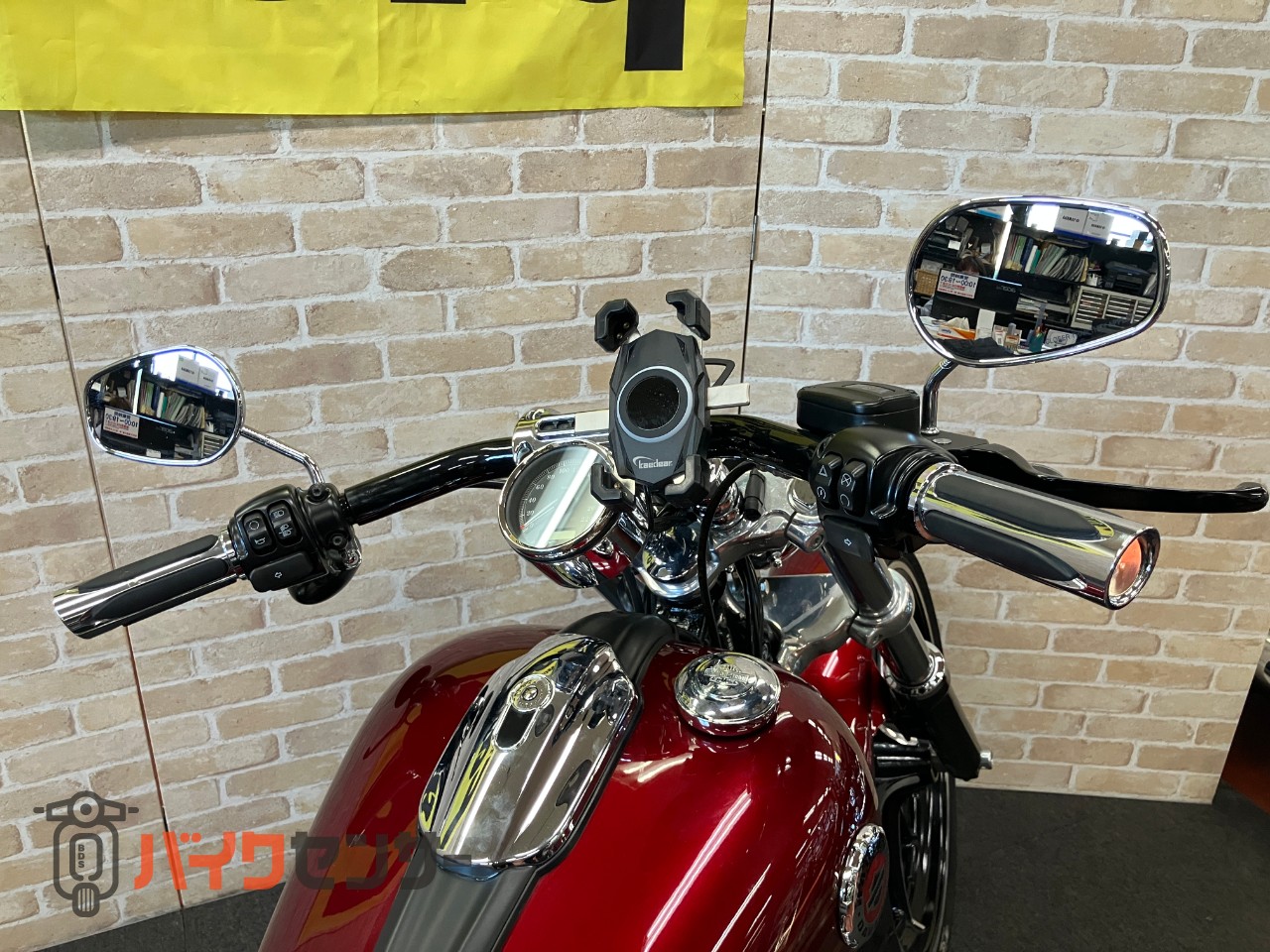 FXSB ブレイクアウト ハンドル　レバー　ライトクラッチ　ETC　サイドナンバー　ステップボード　バックレスト_10