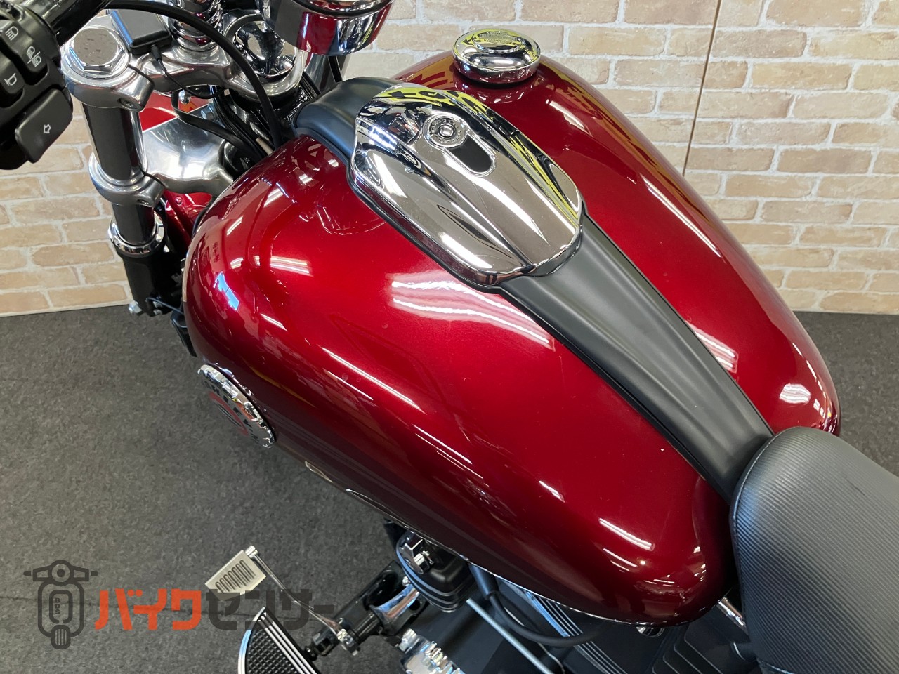 FXSB ブレイクアウト ハンドル　レバー　ライトクラッチ　ETC　サイドナンバー　ステップボード　バックレスト_14