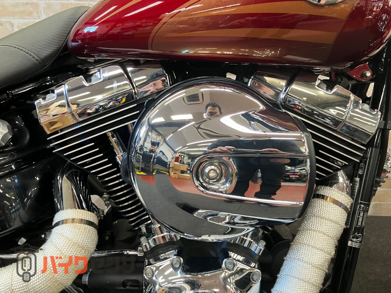 FXSB ブレイクアウト ハンドル　レバー　ライトクラッチ　ETC　サイドナンバー　ステップボード　バックレスト_46