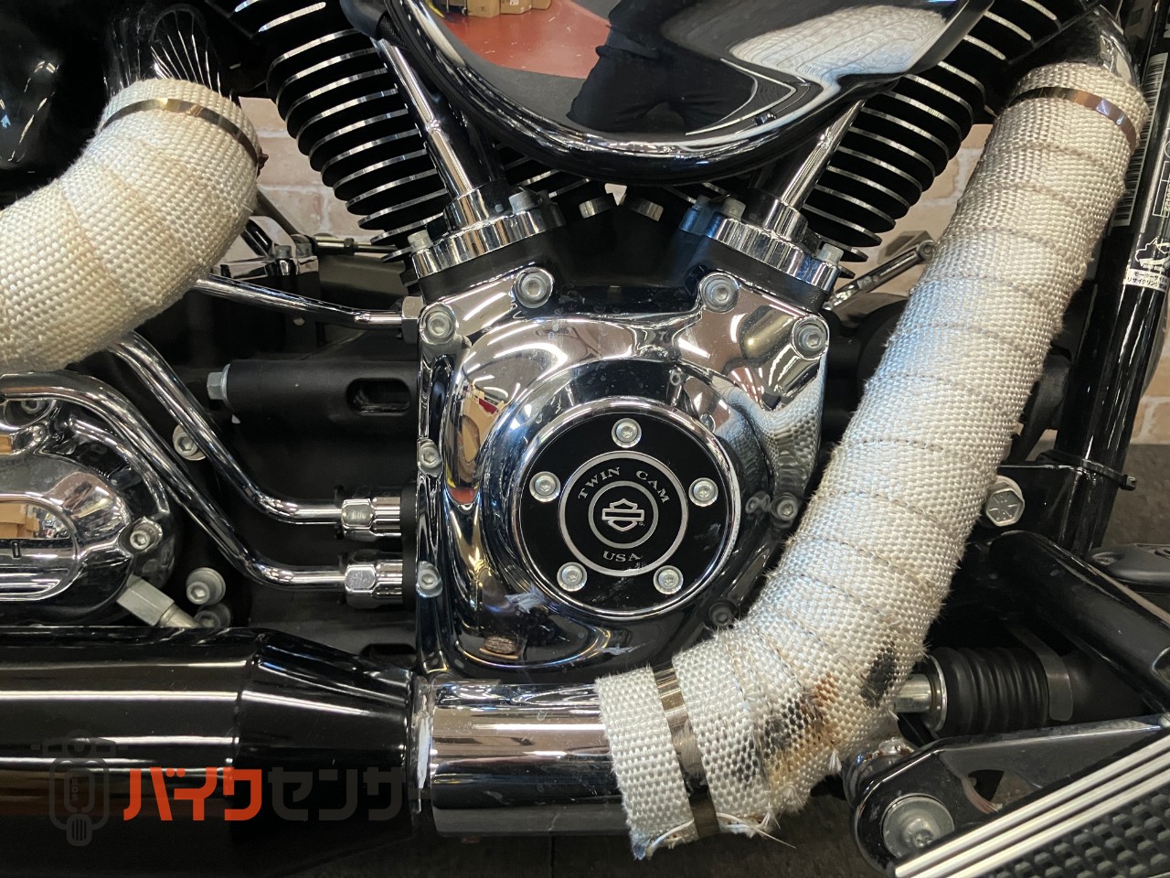 FXSB ブレイクアウト ハンドル　レバー　ライトクラッチ　ETC　サイドナンバー　ステップボード　バックレスト_47