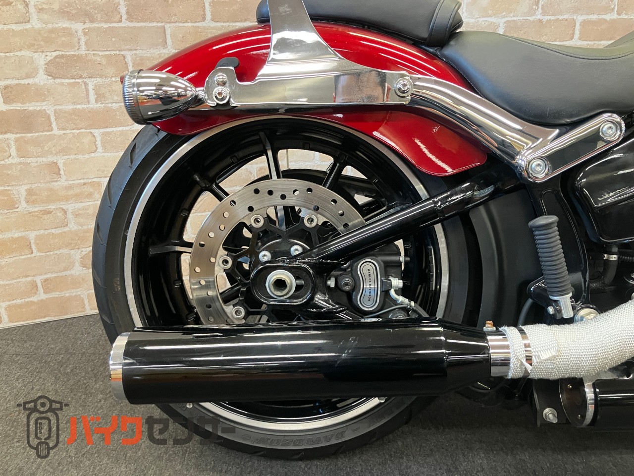 FXSB ブレイクアウト ハンドル　レバー　ライトクラッチ　ETC　サイドナンバー　ステップボード　バックレスト_49