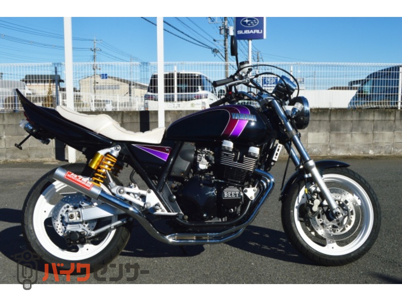 ヤマハ XJR400 外装オールペイント 前後タイヤ新品 4HM B586409| BDS