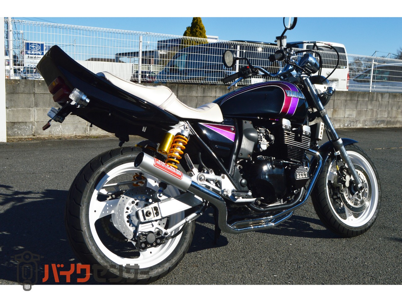 ヤマハ XJR400 外装オールペイント 前後タイヤ新品 4HM B586409| BDS