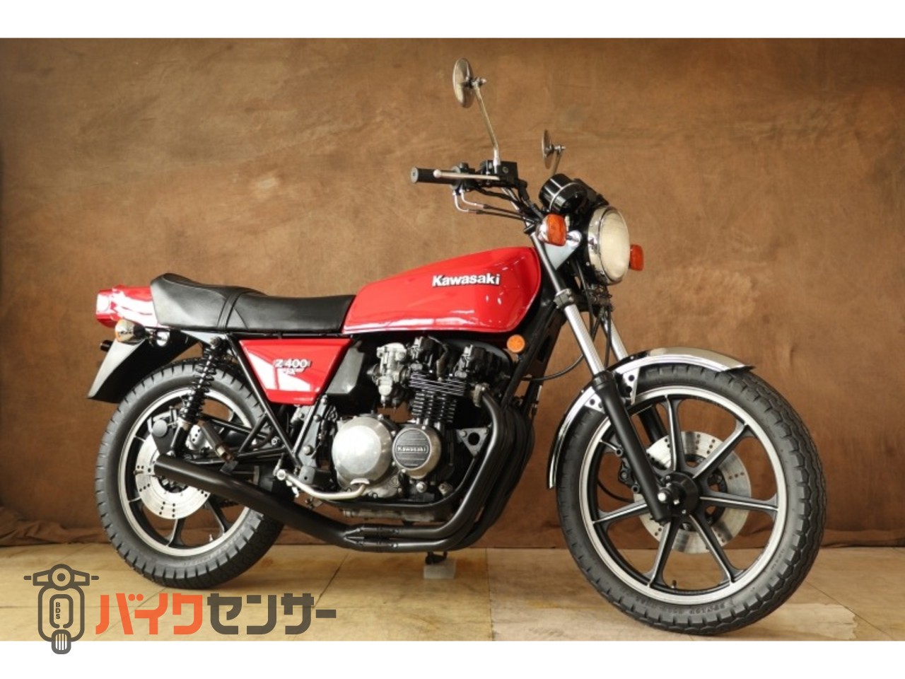 カワサキ Z400FX(E1) イノウエの「フェックス」赤ソリ B587017| BDS