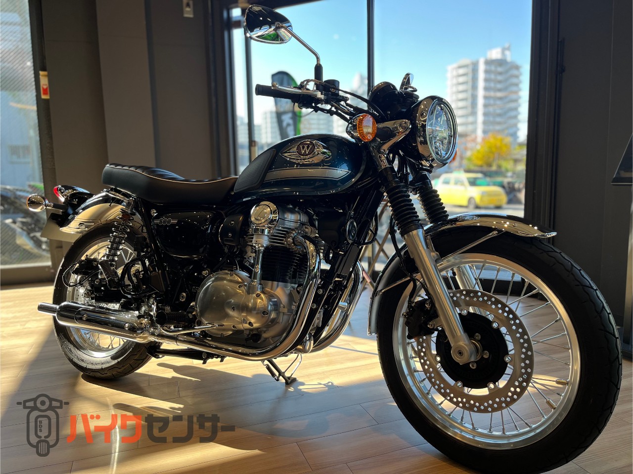 カワサキ W800 2026年モデル メタリックディープブルー B587029| BDS