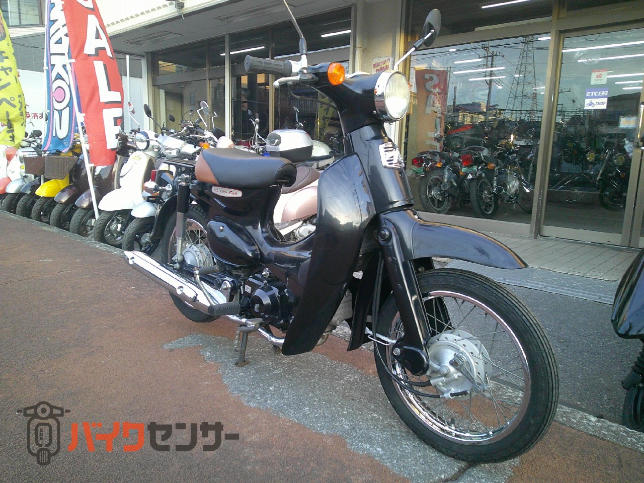 ホンダ 【動画有り】リトルカブ セル付き 4速 FI車 ブラック B587395