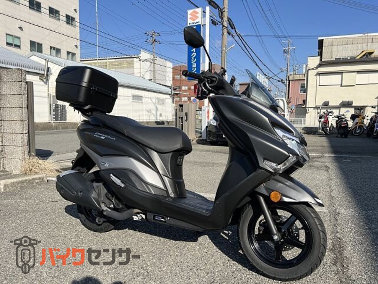 スズキ バーグマンストリート125EX 国内正規モデル! お気軽にお