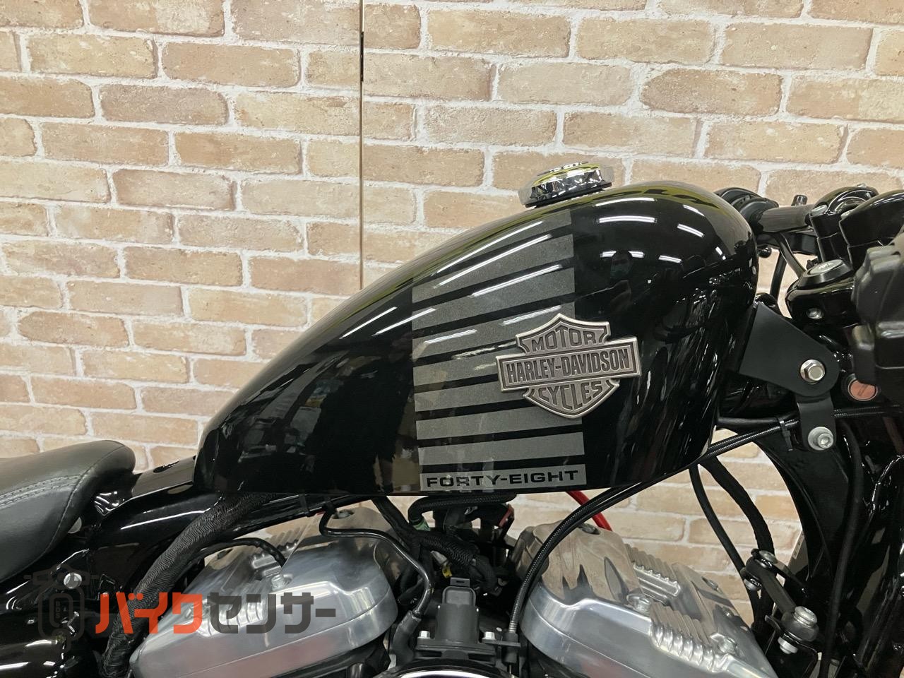 XL1200X フォーティエイト ローハンドル　LEDヘッドライト　タンクアップ　エアクリ　サイドナンバー　サイドバック_30