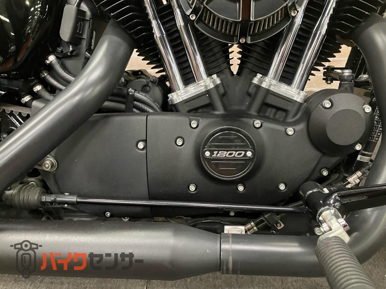 XL1200X フォーティエイト ローハンドル　LEDヘッドライト　タンクアップ　エアクリ　サイドナンバー　サイドバック_32