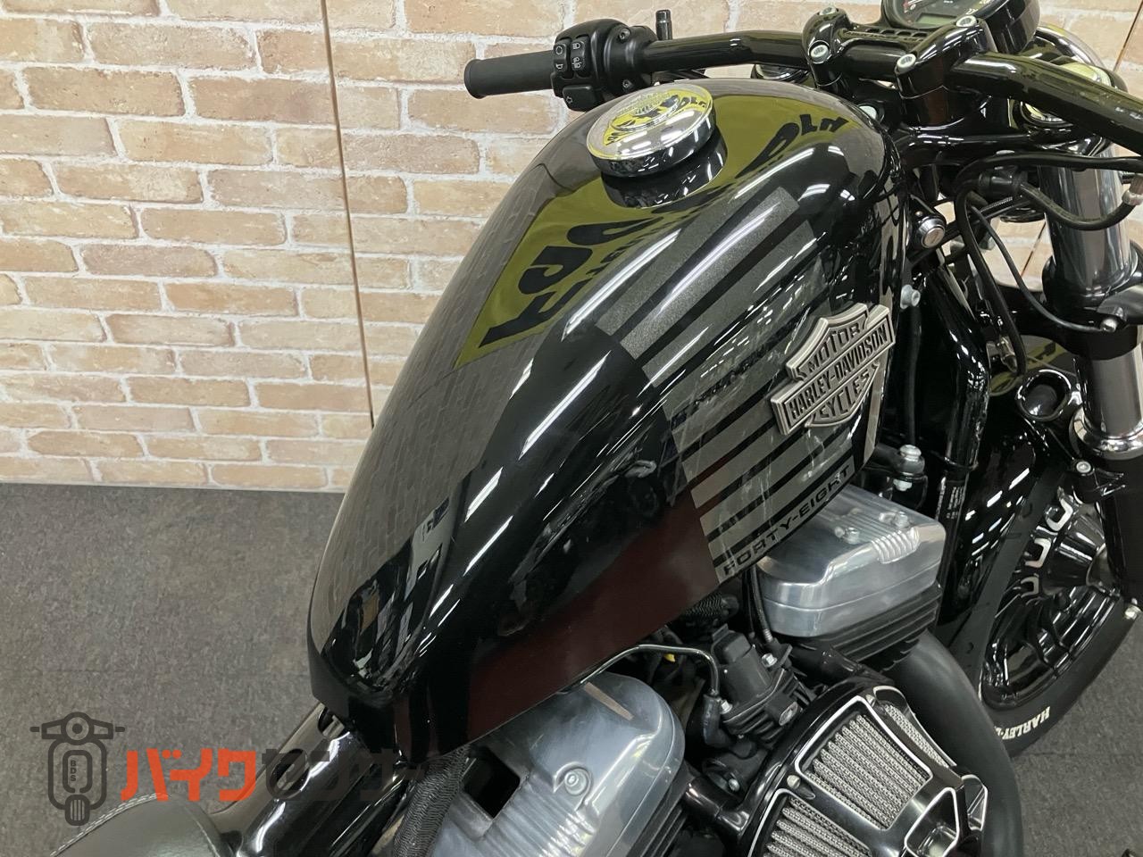 XL1200X フォーティエイト ローハンドル　LEDヘッドライト　タンクアップ　エアクリ　サイドナンバー　サイドバック_39