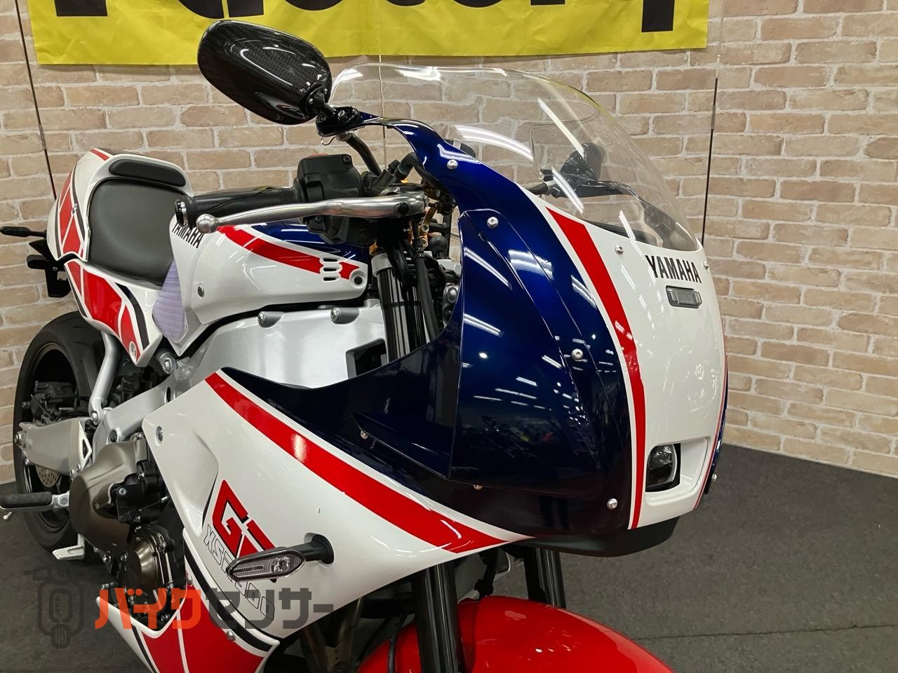 XSR900GP RZV500Rモチーフワイズギア外装 カウルミラー ベビーフェイスハンドルキット ETC_23