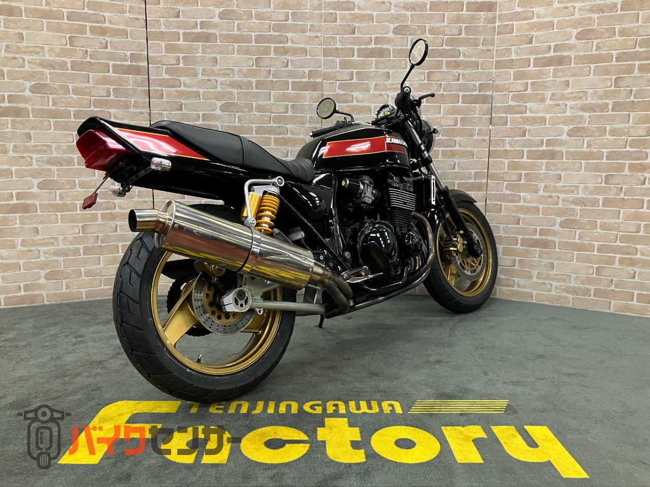 ZRX400 E4カラー　ELメーター　SP忠男　スーパーコンバット　２型仕様　フェンダーレス　タックロールシート　社外リアサス_4