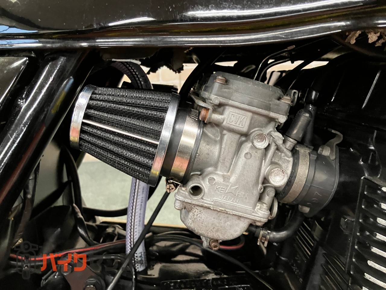 ZRX400 E4カラー　ELメーター　SP忠男　スーパーコンバット　２型仕様　フェンダーレス　タックロールシート　社外リアサス_7