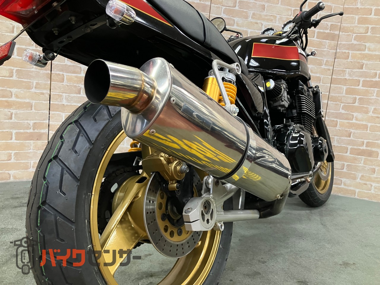 ZRX400 E4カラー　ELメーター　SP忠男　スーパーコンバット　２型仕様　フェンダーレス　タックロールシート　社外リアサス_10