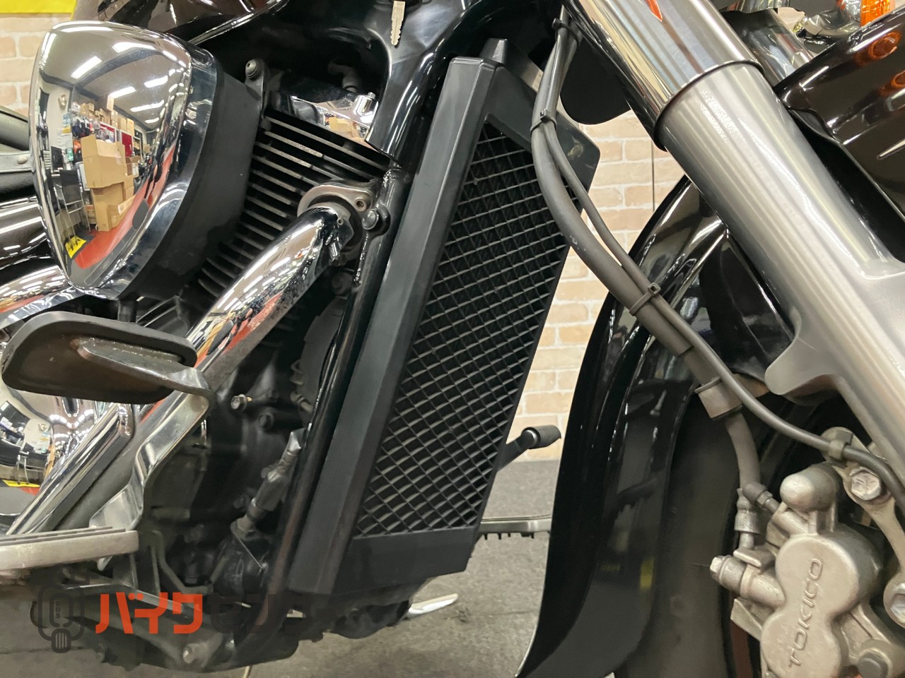 イントルーダー400クラシック　VK56A インジェクションモデル　キャストホイール　キャリアバックレスト_6