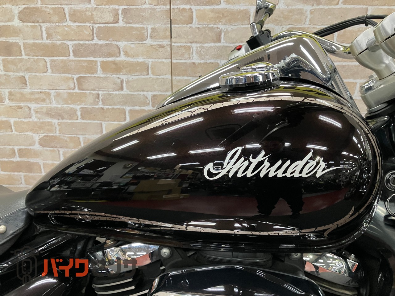 イントルーダー400クラシック　VK56A インジェクションモデル　キャストホイール　キャリアバックレスト_12