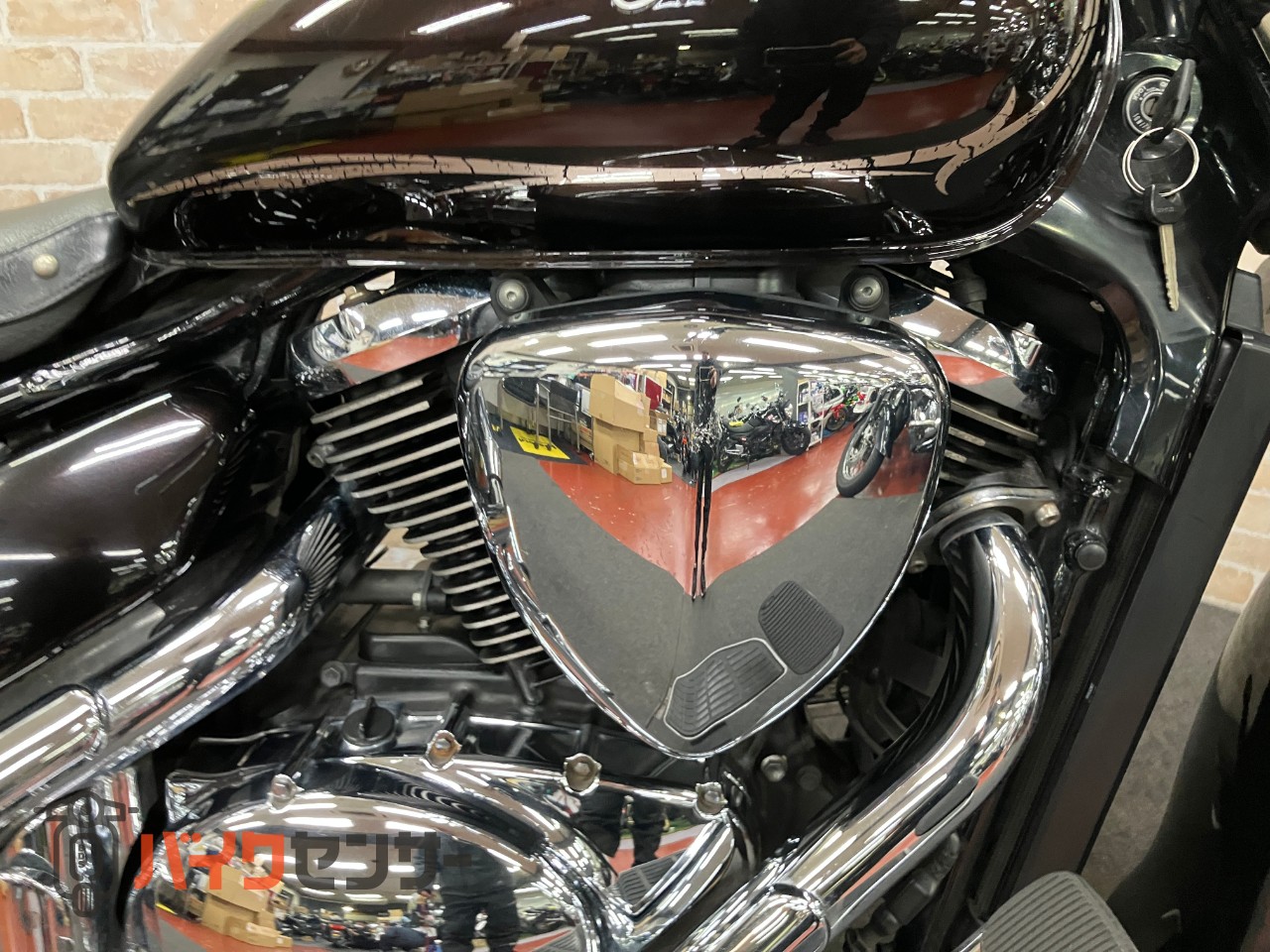 イントルーダー400クラシック　VK56A インジェクションモデル　キャストホイール　キャリアバックレスト_13