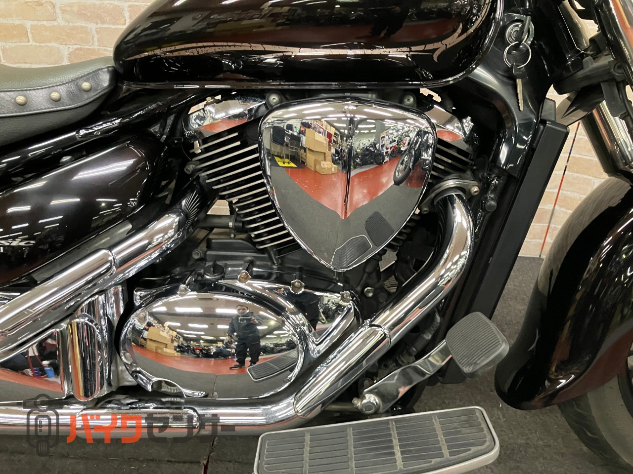 イントルーダー400クラシック　VK56A インジェクションモデル　キャストホイール　キャリアバックレスト_15