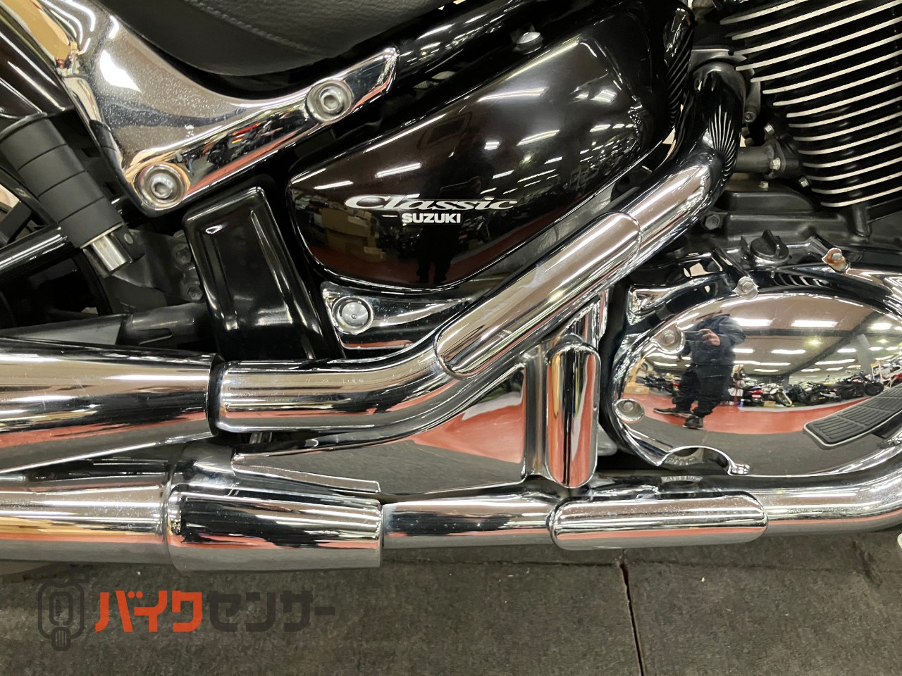 イントルーダー400クラシック　VK56A インジェクションモデル　キャストホイール　キャリアバックレスト_17