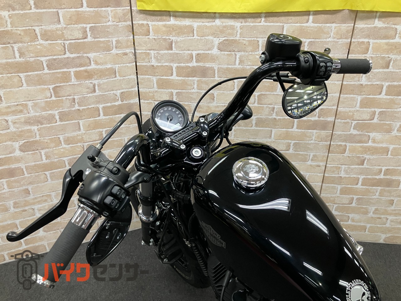 XL1200XS フォーティエイトスペシャル COBRAマフラー タンクアップ IGコイル移設 アンダースポイラー ETC_9