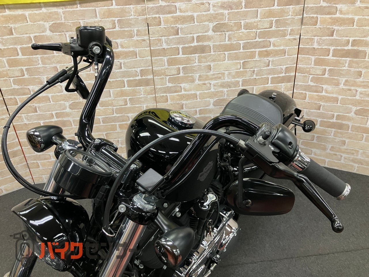 XL1200XS フォーティエイトスペシャル COBRAマフラー タンクアップ IGコイル移設 アンダースポイラー ETC_27