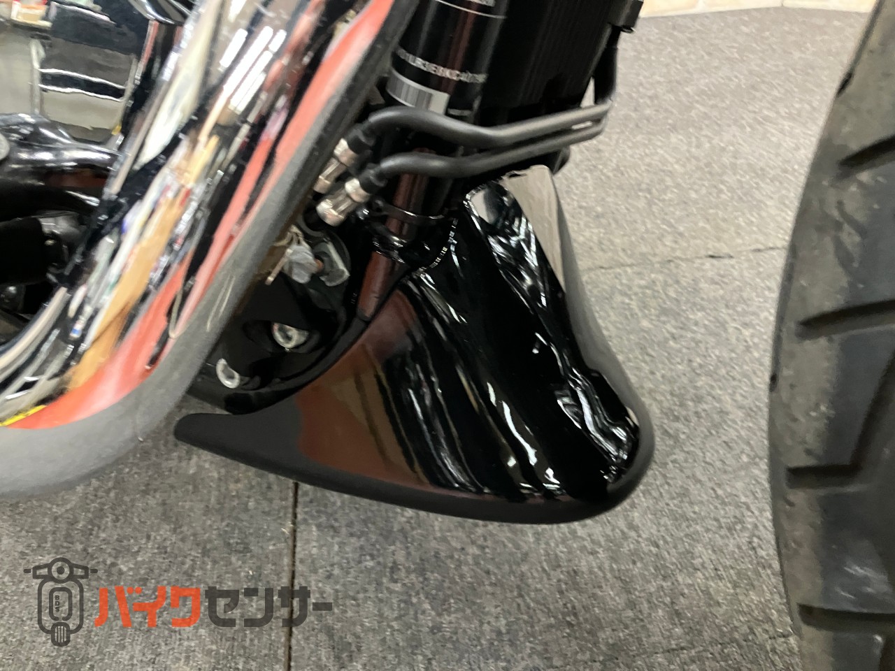 XL1200XS フォーティエイトスペシャル COBRAマフラー タンクアップ IGコイル移設 アンダースポイラー ETC_34