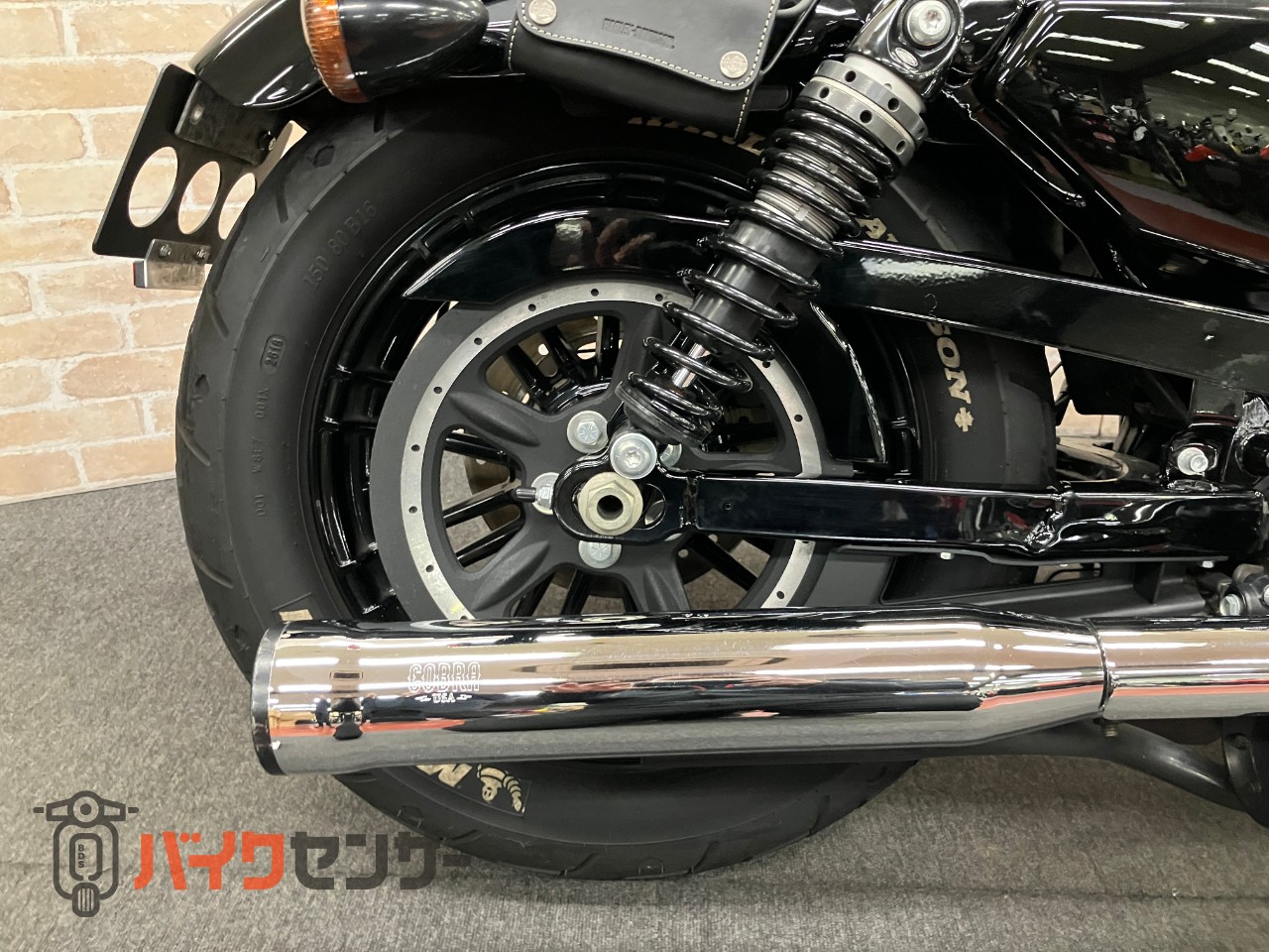 XL1200XS フォーティエイトスペシャル COBRAマフラー タンクアップ IGコイル移設 アンダースポイラー ETC_46