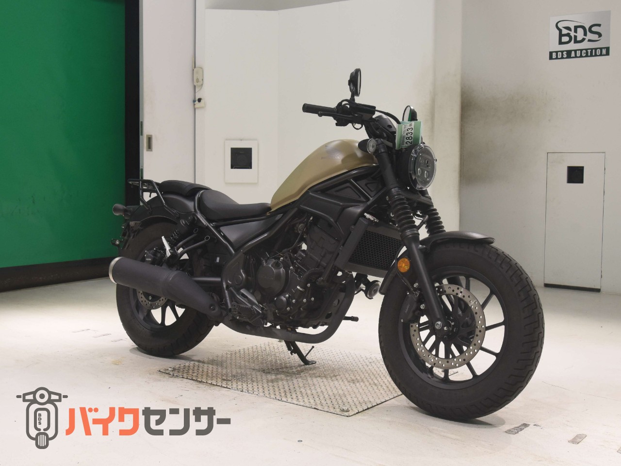 レブル250ABS フルLEDモデル フォークブーツ リアキャリア_2