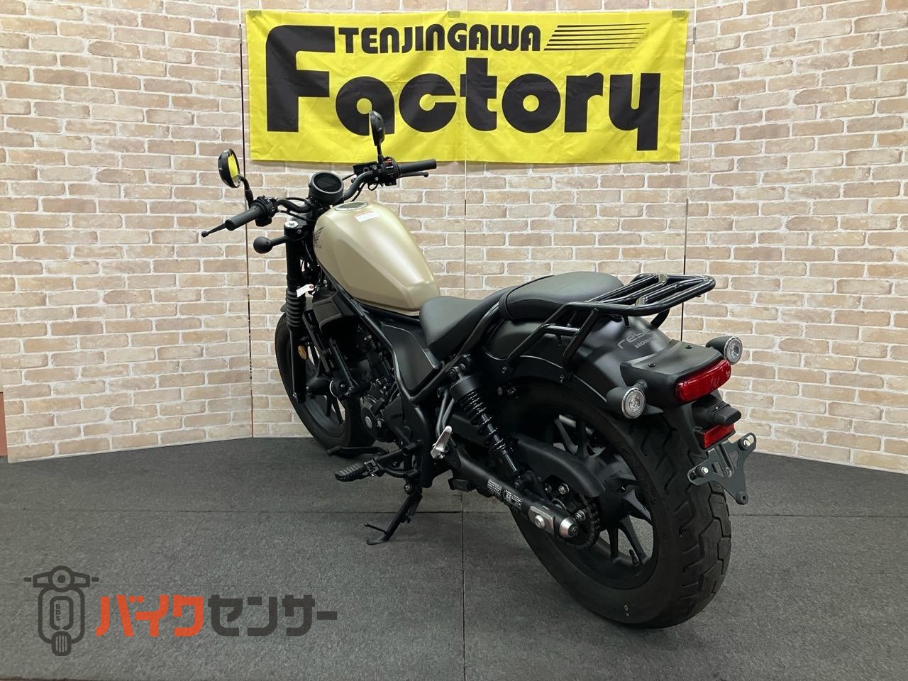 レブル250ABS フルLEDモデル フォークブーツ リアキャリア_5