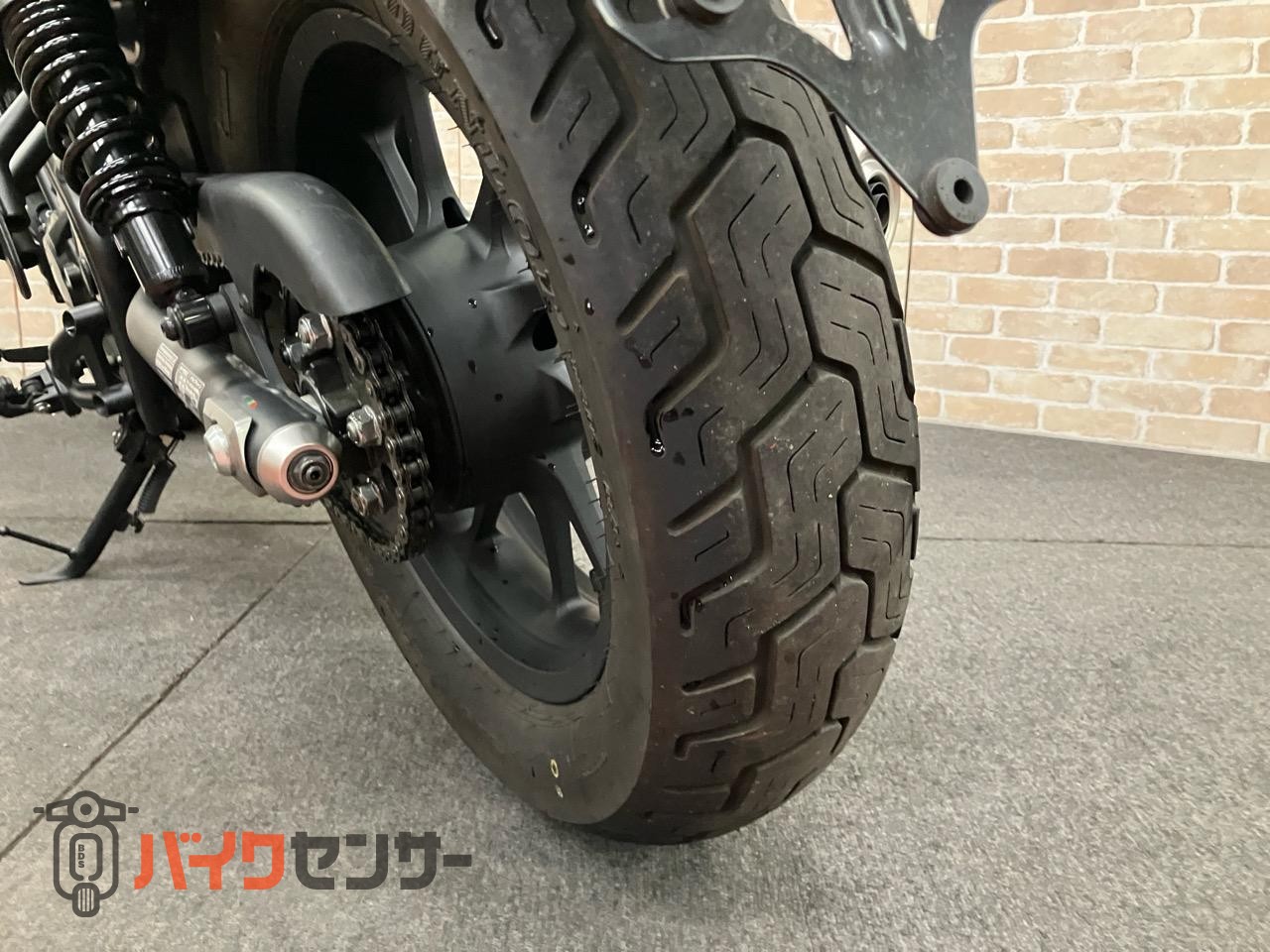 レブル250ABS フルLEDモデル フォークブーツ リアキャリア_7