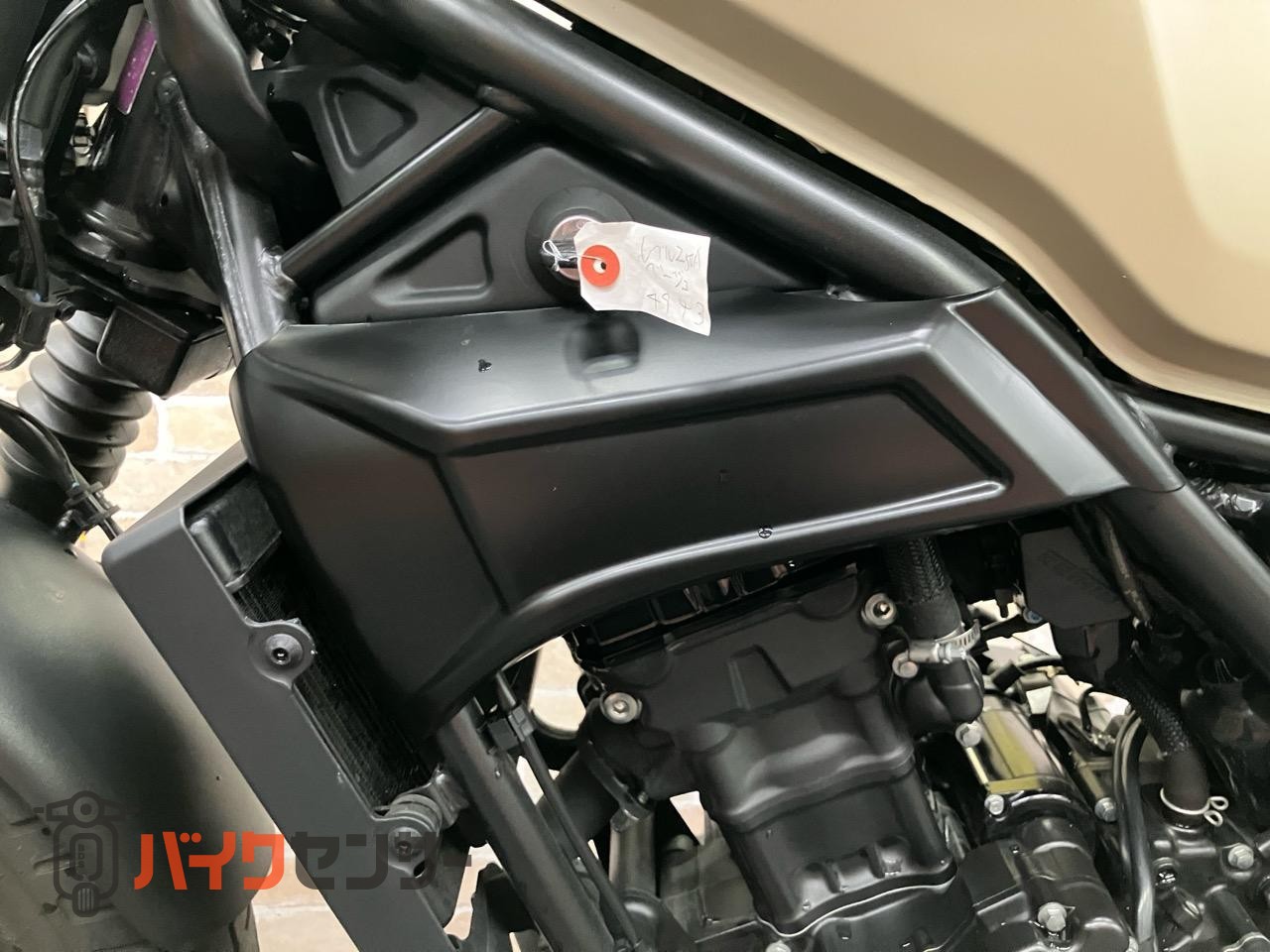 レブル250ABS フルLEDモデル フォークブーツ リアキャリア_13