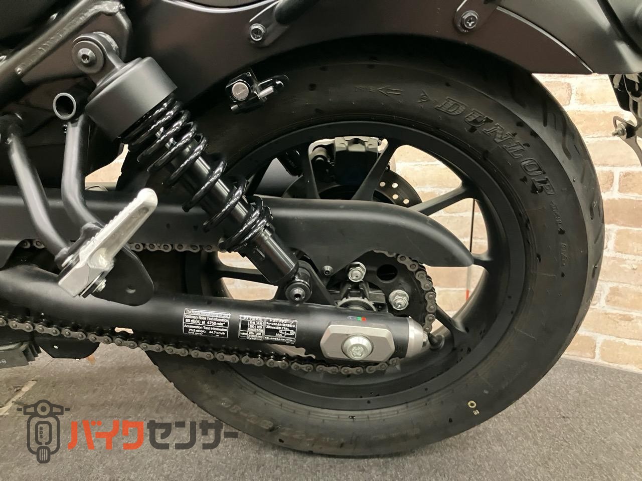 レブル250ABS フルLEDモデル フォークブーツ リアキャリア_20