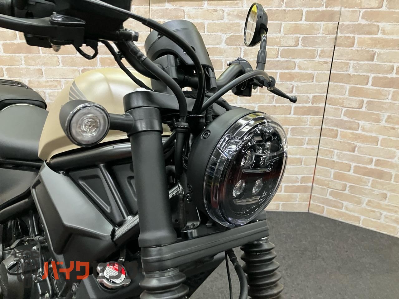 レブル250ABS フルLEDモデル フォークブーツ リアキャリア_26