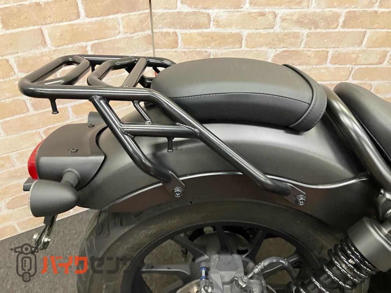 レブル250ABS フルLEDモデル フォークブーツ リアキャリア_37