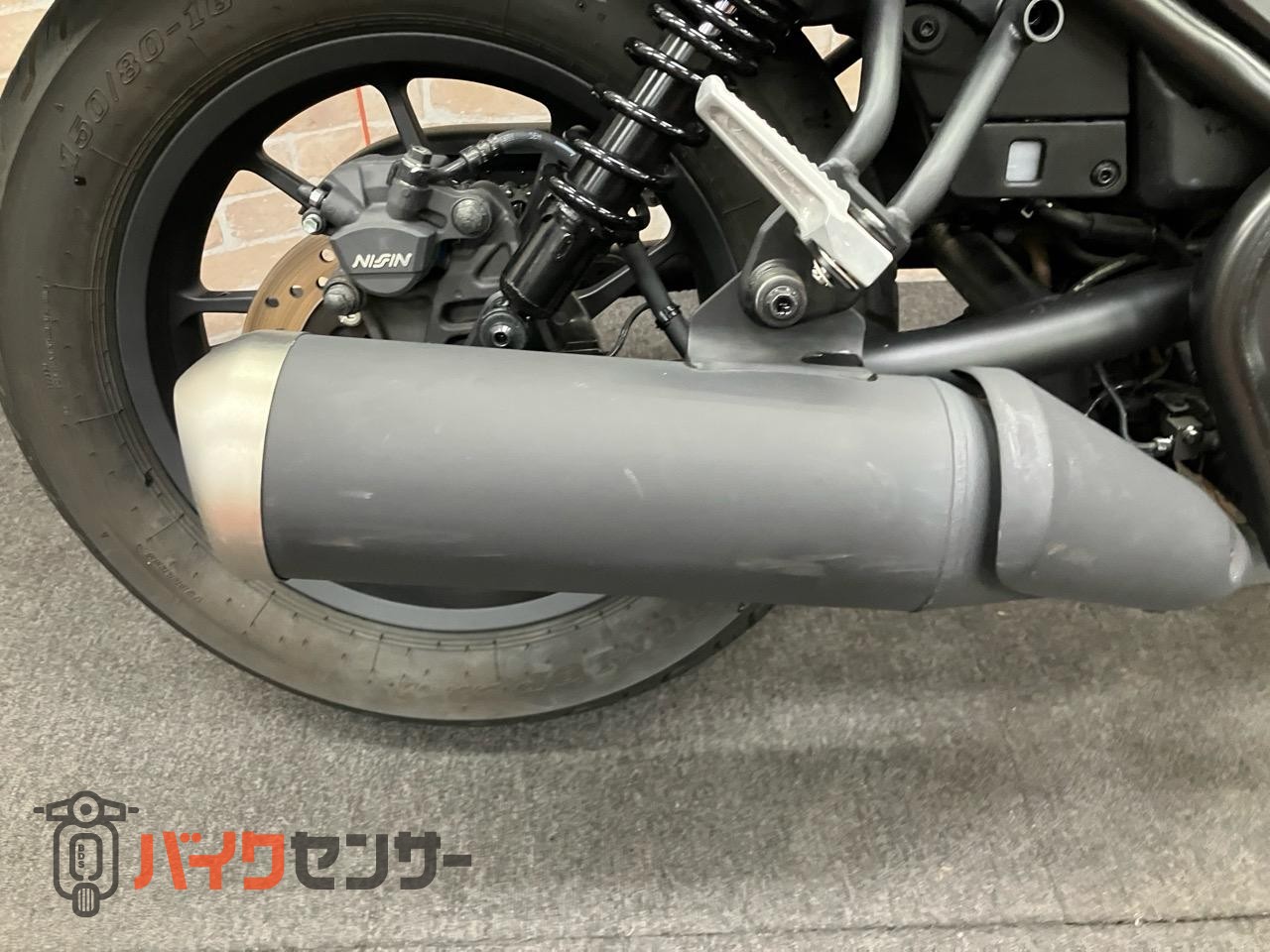 レブル250ABS フルLEDモデル フォークブーツ リアキャリア_38