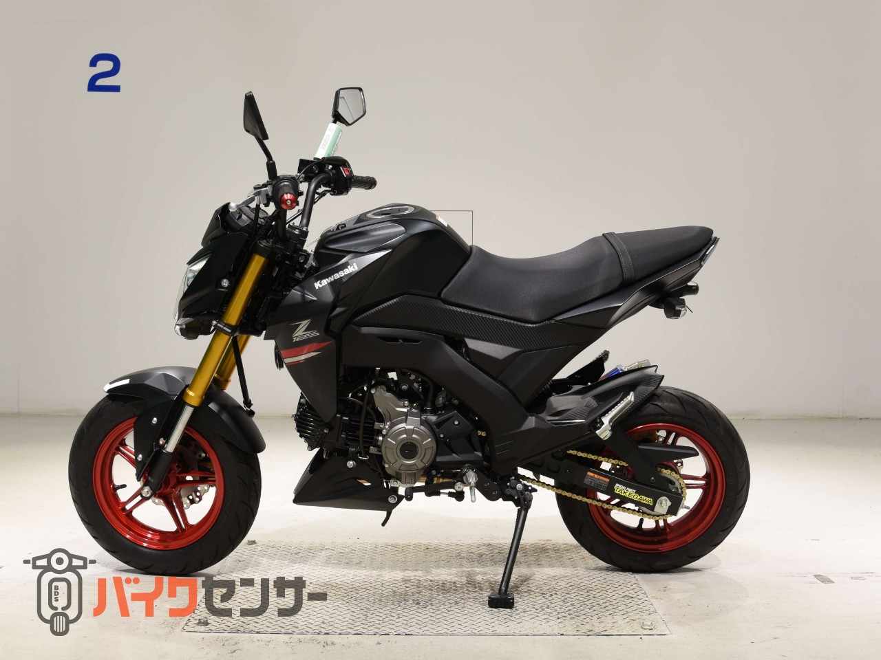 Z125PRO 最終モデル フェンダーレス BEAMSマフラー LEDヘッドライト_1
